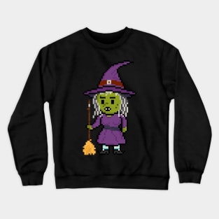 Pixel Monster Witch Crewneck Sweatshirt